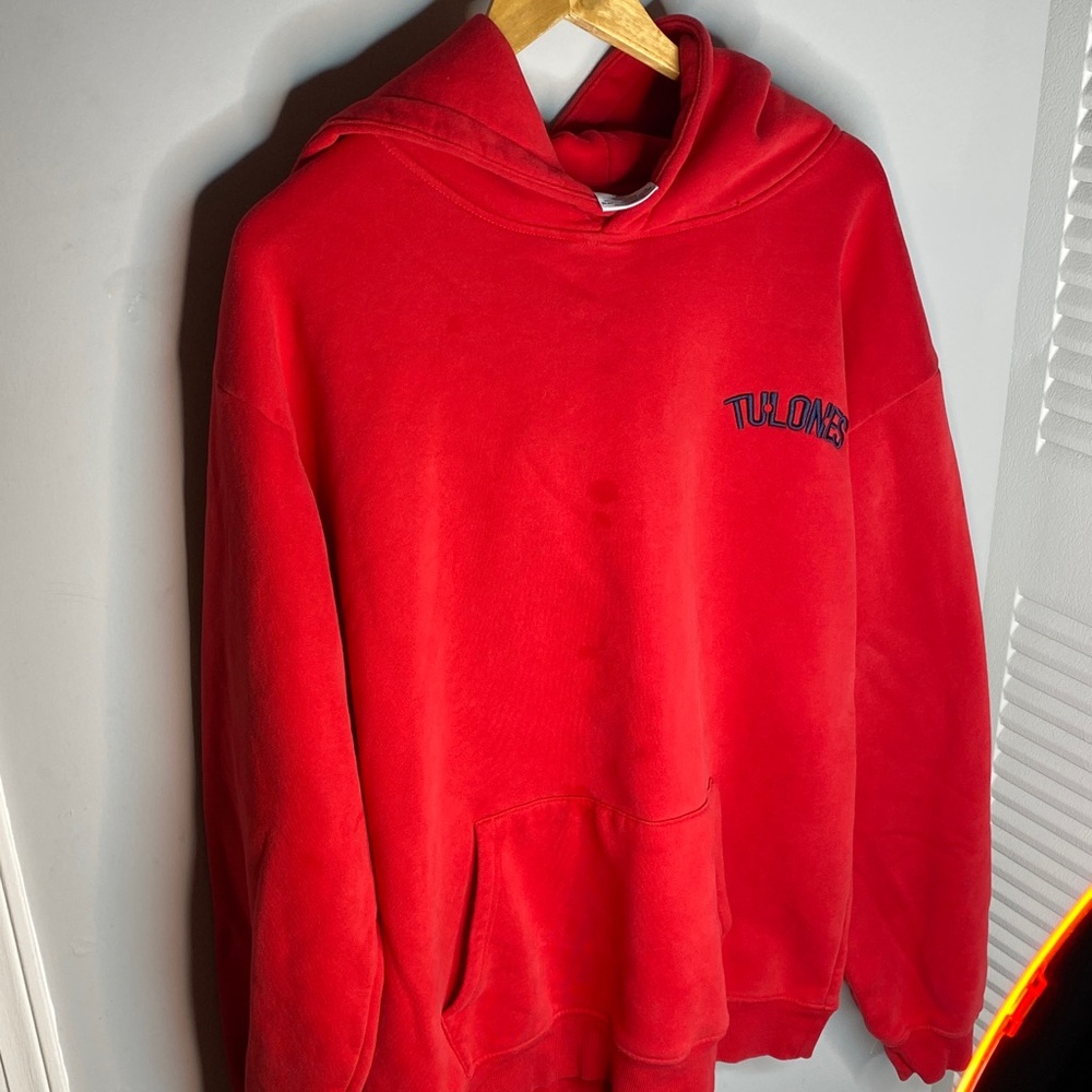 Red TULONES hoodie